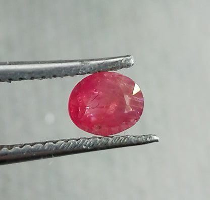 0.77ct Burmese Ruby, 100% Natural Untreated Gem