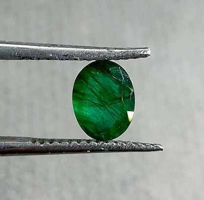 0.80ct Deep Green Emerald, 100% Natural Gem