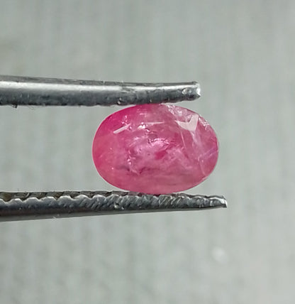 0.85ct Burmese Ruby, 100% Natural Untreated Gem