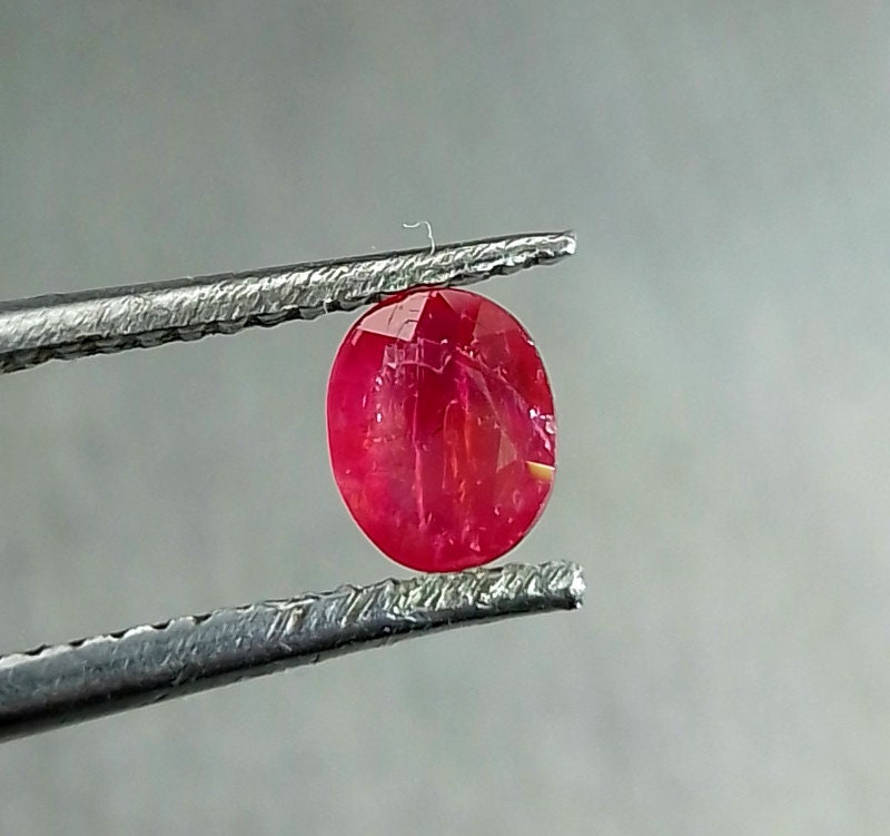 0.59ct Burmese Ruby, 100% Natural Untreated Gem