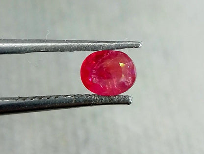 0.59ct Burmese Ruby, 100% Natural Untreated Gem