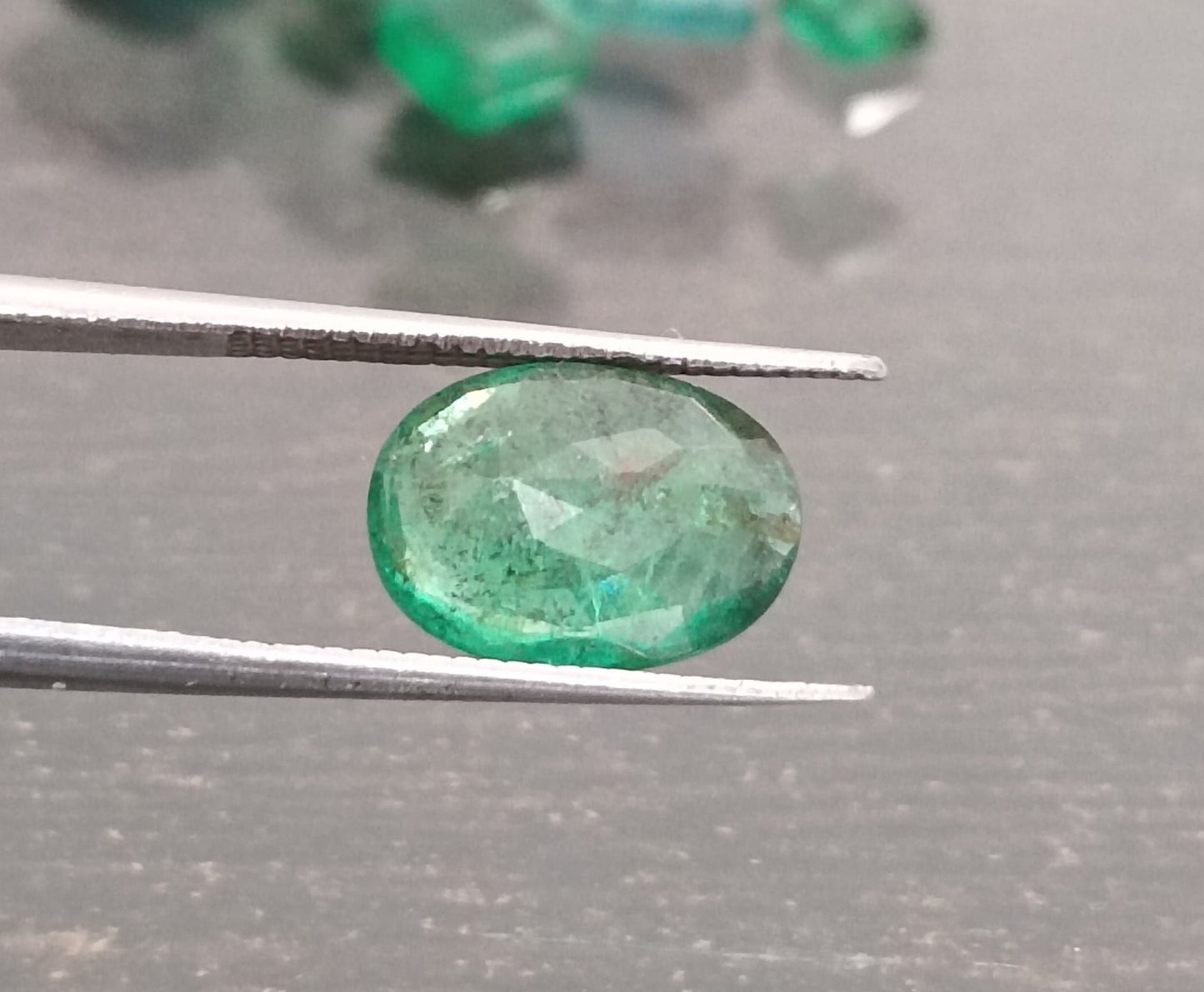 2.34ct Vivid Deep Green Zambian Emerald, 100% Natural Gem