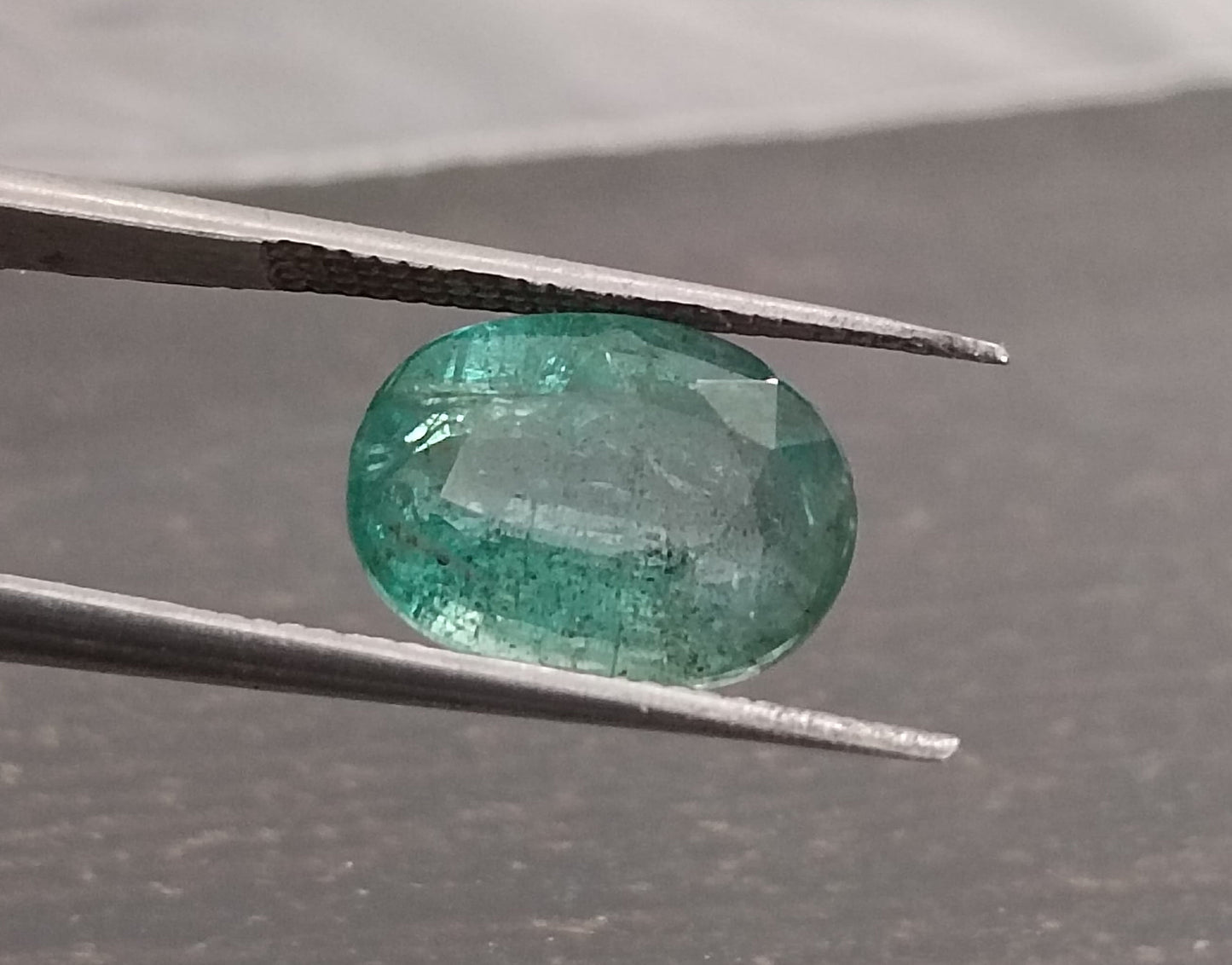 3,55 ct sambischer Smaragd, 100 % natürlicher Edelstein