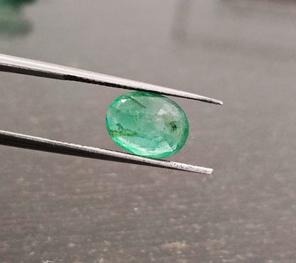 1.50ct Vivid Green Ethiopian Emerald, 100% Natural Gem