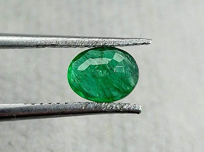 0.80ct Deep Green Emerald, 100% Natural Gem