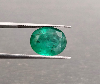 3.57ct Top Deep Bright Green Emerald, 100% Natural Gem