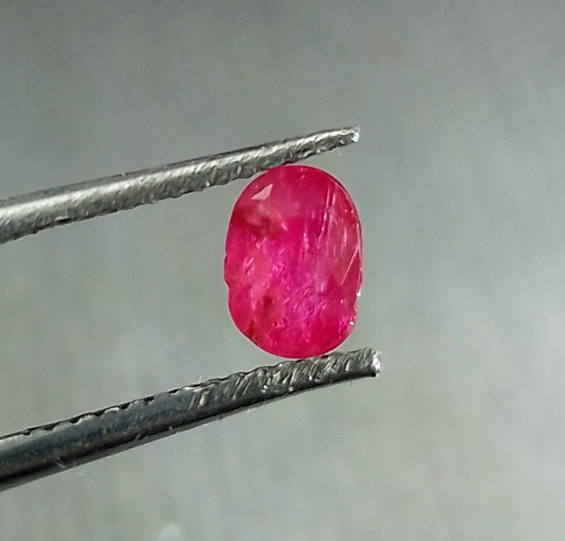 0.76ct Burmese Ruby, 100% Natural Untreated Gem