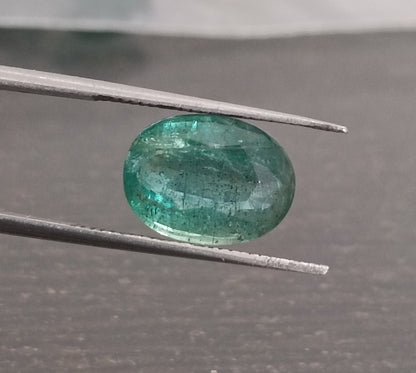 3,55 ct sambischer Smaragd, 100 % natürlicher Edelstein