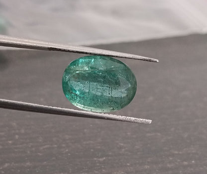 3,55 ct sambischer Smaragd, 100 % natürlicher Edelstein