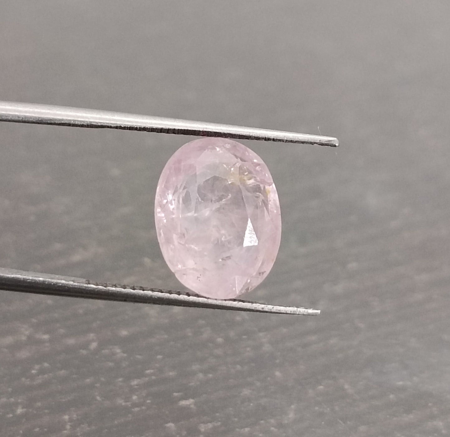 5,24 ct zertifizierter rosa Ceylon-Saphir, 100 % natürlicher, unbehandelter Edelstein