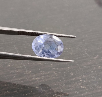 2.56ct Certified  Blue Ceylon Sapphire, 100% Natural untreated Gem