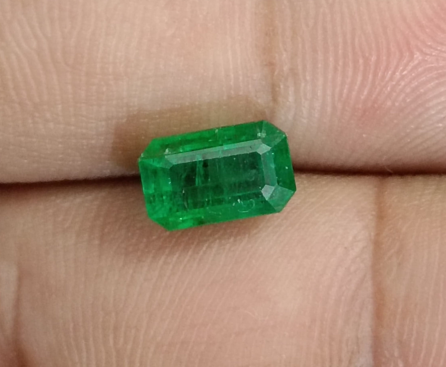 2.07ct Vivid Deep Golden Green Panjshir Emerald , 100% Natural Gem