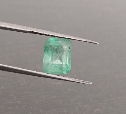 GSI Certified 2.43ct  Ethiopian Emerald, 100% Natural Gem