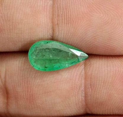 3.06ct Velvet Green Emerald, 100% Natural Earth mined Gem