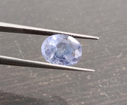 2.56ct Certified  Blue Ceylon Sapphire, 100% Natural untreated Gem