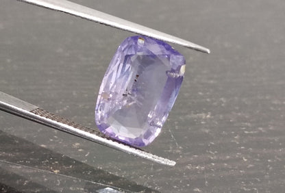 3.47ct Certified Blue Ceylon Sapphire, 100% Natural untreated Gemstone