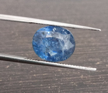 4.25ct IGI Certified Blue Ceylon Sapphire, 100% Natural  Gem