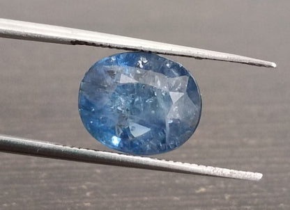 4.25ct IGI Certified Blue Ceylon Sapphire, 100% Natural  Gem