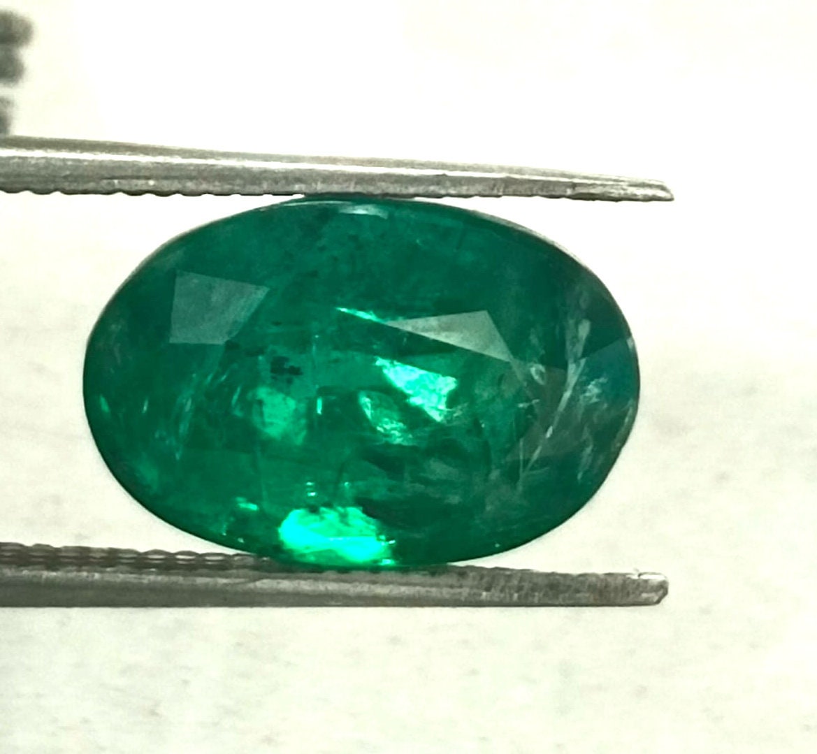 3.99ct IGI Certified Top Deep Vivid Green Emerald, 100% Natural Gem