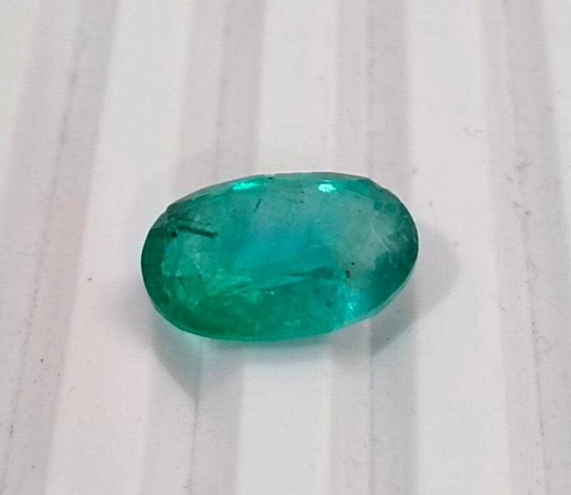 3.40ct Certified Zambian Emerald, 100% Natural Gem