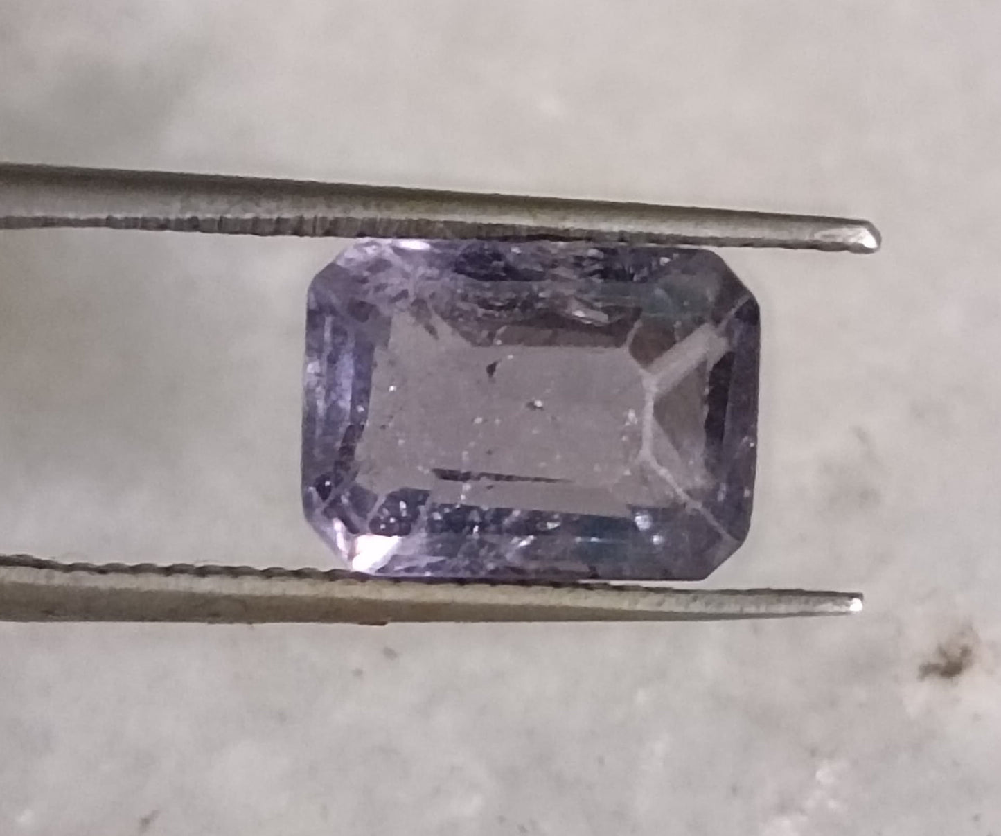 2.59ct IGI Certified Purple Spinel , 100% Natural Untreated Gem