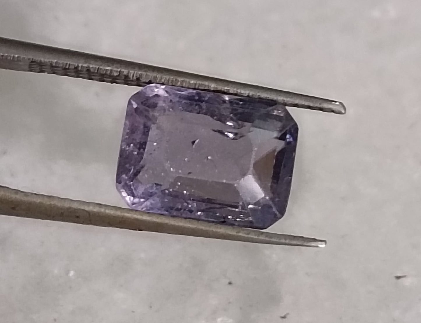 2.59ct IGI Certified Purple Spinel , 100% Natural Untreated Gem