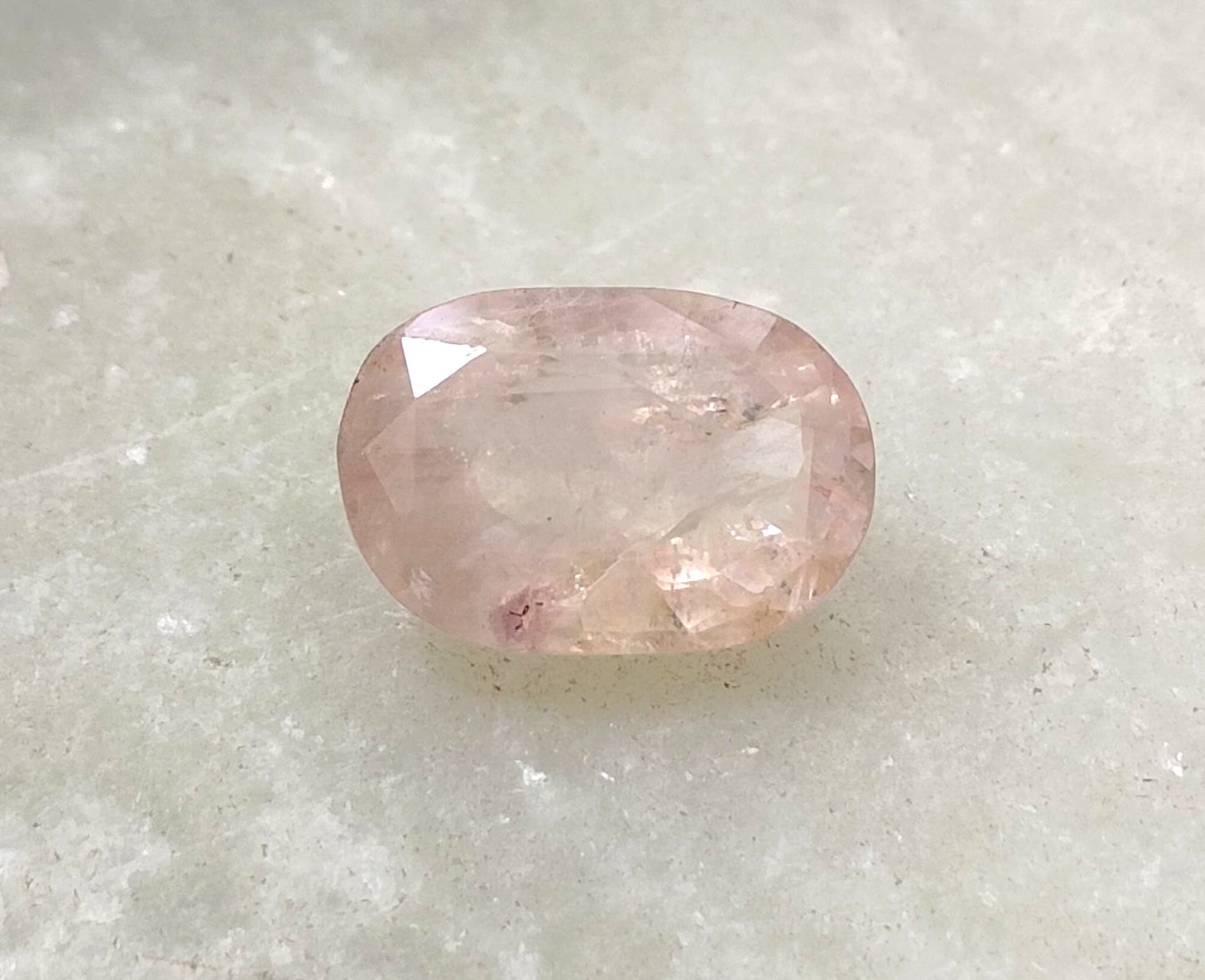 5.83ct  IGI Certified Rare Padparadscha Oval Cut Ceylon Sapphire, 100% Natural Earth Mined untreated Gemstone