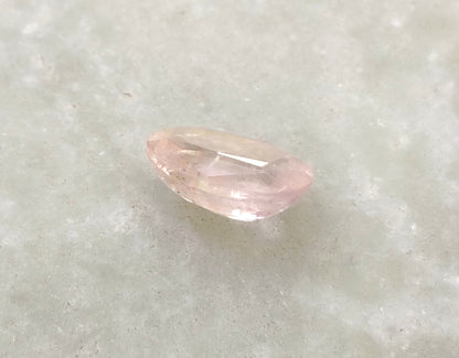 5.83ct  IGI Certified Rare Padparadscha Oval Cut Ceylon Sapphire, 100% Natural Earth Mined untreated Gemstone