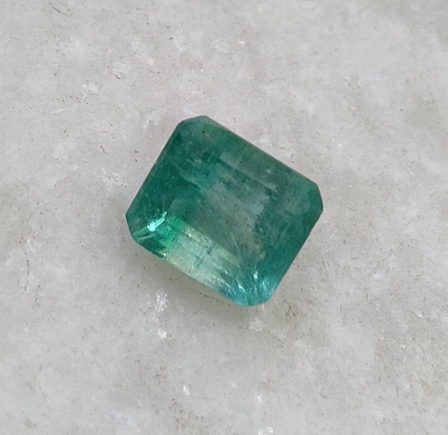 2.47ct Zambian Emerald , 100% Natural Earth Mined Gem.