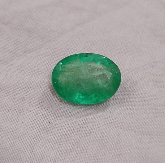 4.31ct Zambian Emerald, 100% Natural Gem