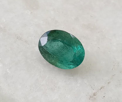 2.56ct Medium Deep  Zambian Emerald , 100% Natural Earth Mined Gem.