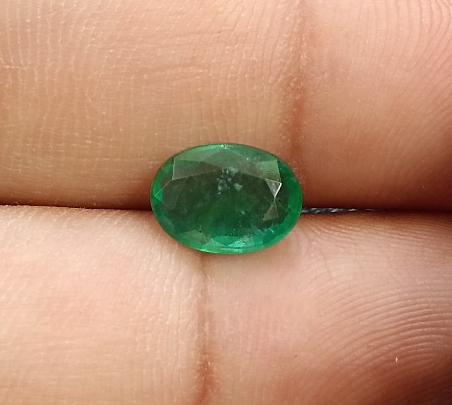 1.88ct Zambian Emerald , 100% Natural Earth Mined Gem.