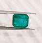 4.36ct Medium Deep Golden Green  Emerald , 100% Natural Earth Mined Gem.