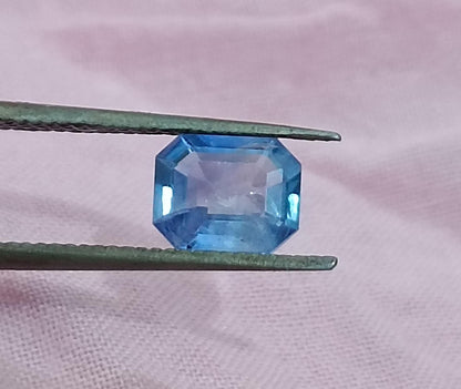 1,02 ct blauer Ceylon-Saphir, 100 % natürlicher unbehandelter Edelstein