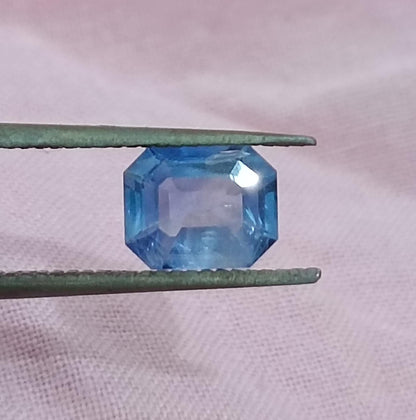 1,02 ct blauer Ceylon-Saphir, 100 % natürlicher unbehandelter Edelstein