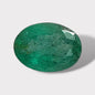 2.88ct Oval Cut Zambian Emerald ,100% Natural Earth Mined Gemstone