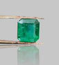 4.06ct Emerald Cut Zambian Emerald , 100% Natural Gemstone.