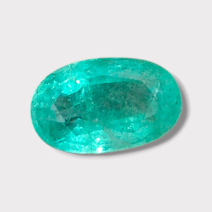 3.12ct Pastel Green Emerald, 100% Natural Gemstone