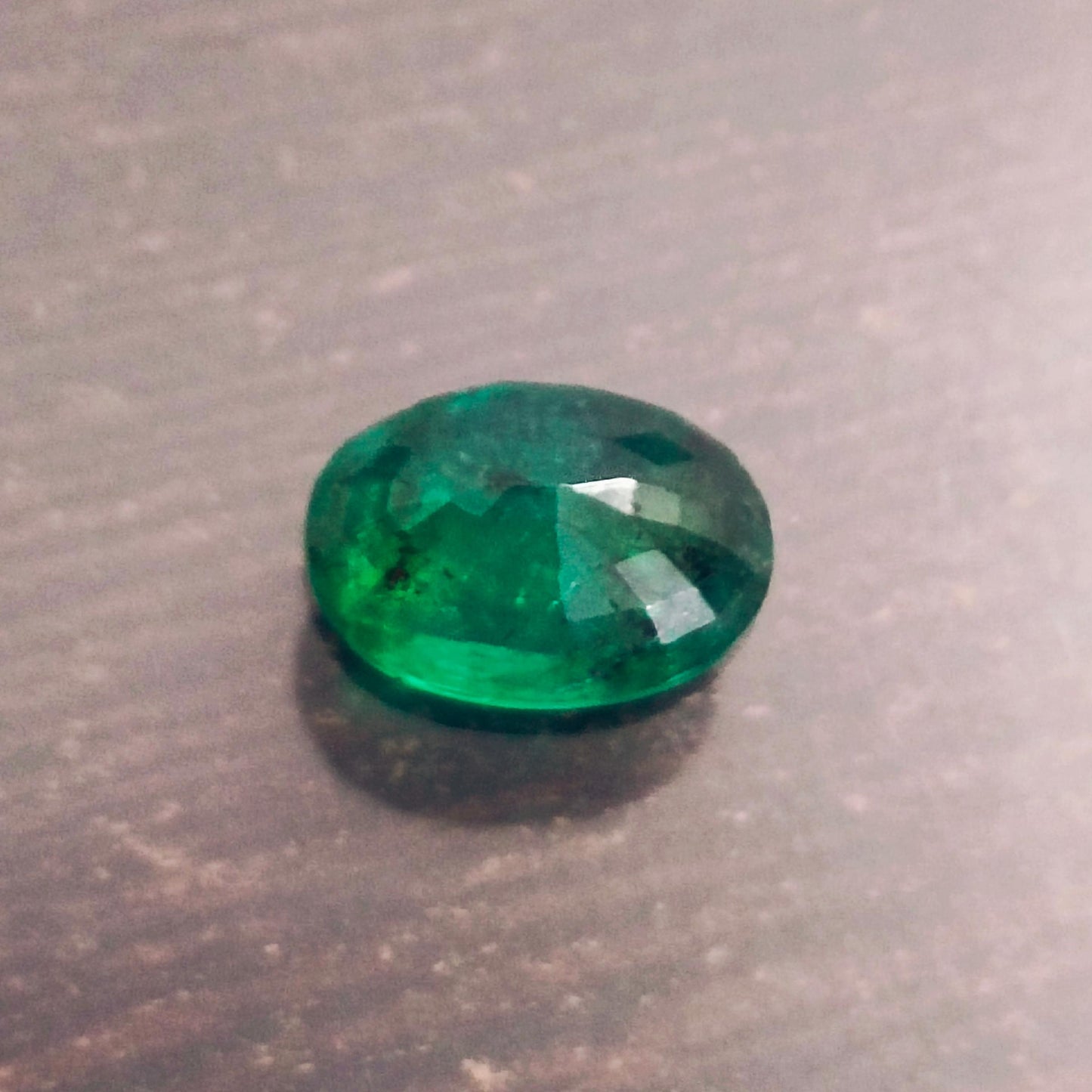 GSI Certified 3.30ct Deep Vibrant Green Zambian Emerald, 100% Natural Gemstone