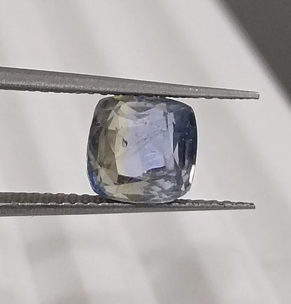 2.22ct yellow Blue Sapphire, 100% Untreated Natural Gemstone.