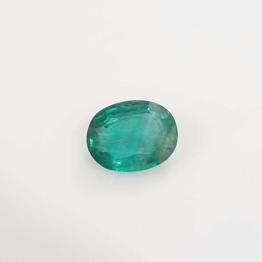 2.05ct Medium Deep Zambian Emerald , 100% Natural Earth Mined Gemstone