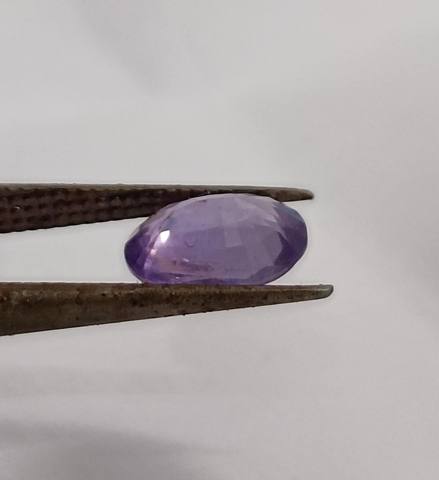 GSI Certified 1.48ct Purple Blue Ceylon Sapphire, 100% Natural untreated Gemstone