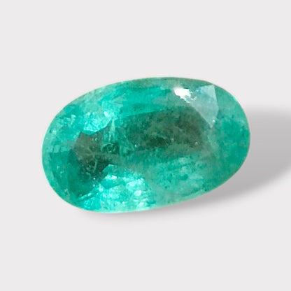 3.12ct Pastel Green Emerald, 100% Natural Gemstone