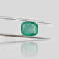 2.95ct Cushion cut Zambian Emerald, 100% Natural Gemstone