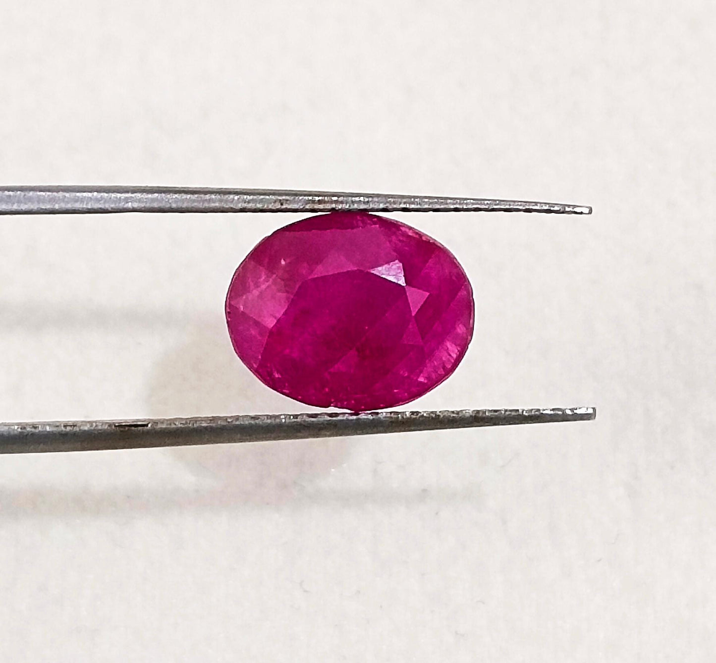 2.87ct Certified Mozambique Ruby, 100% Natural Untreated Gemstone