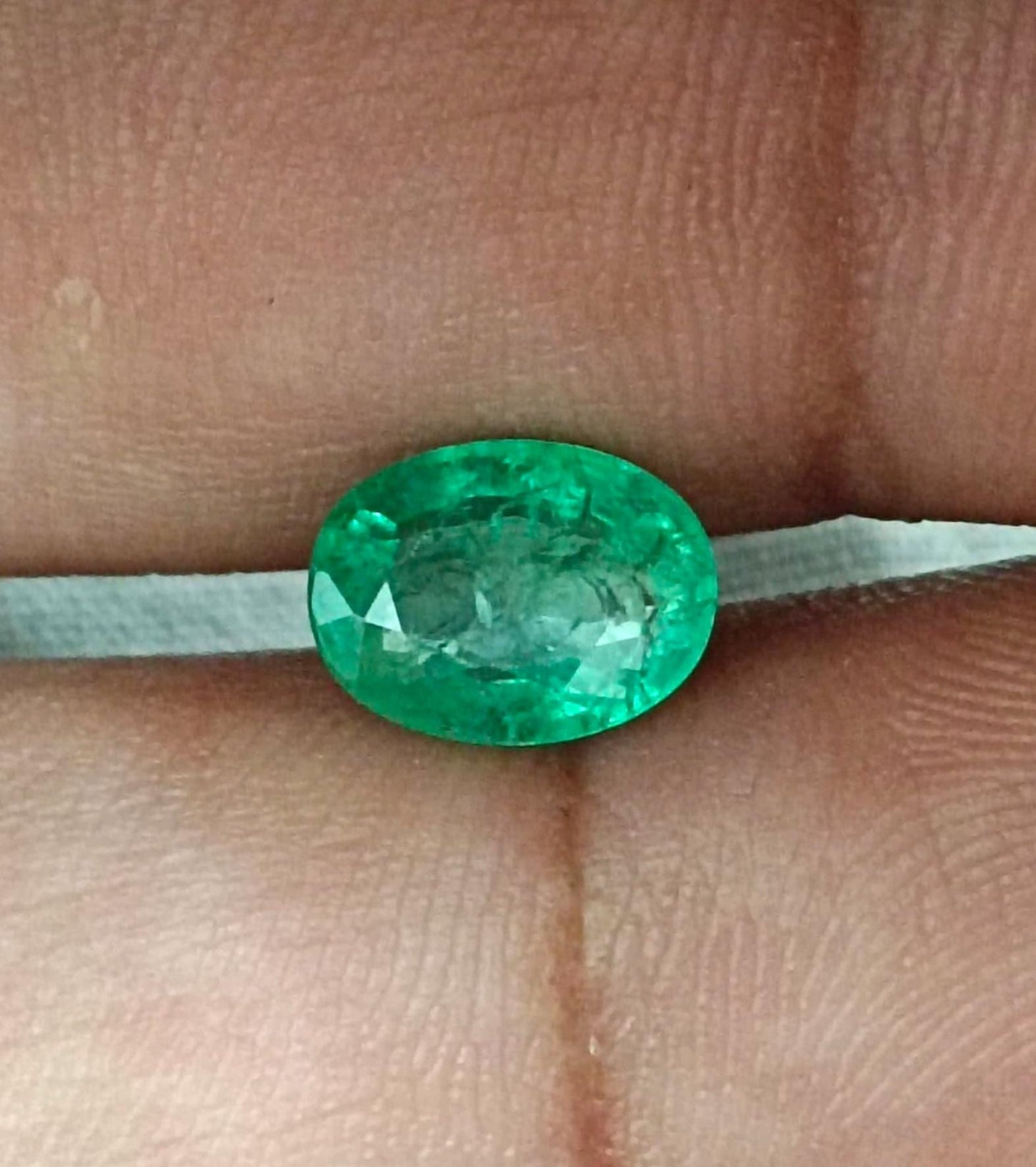 1.97ct Zambian Emerald , 100% Natural Earth Mined Gemstone