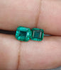 2.27ct/ 2 pcs Quality Zambian Emeralds , 100% Natural Earth Mined Gemstones.