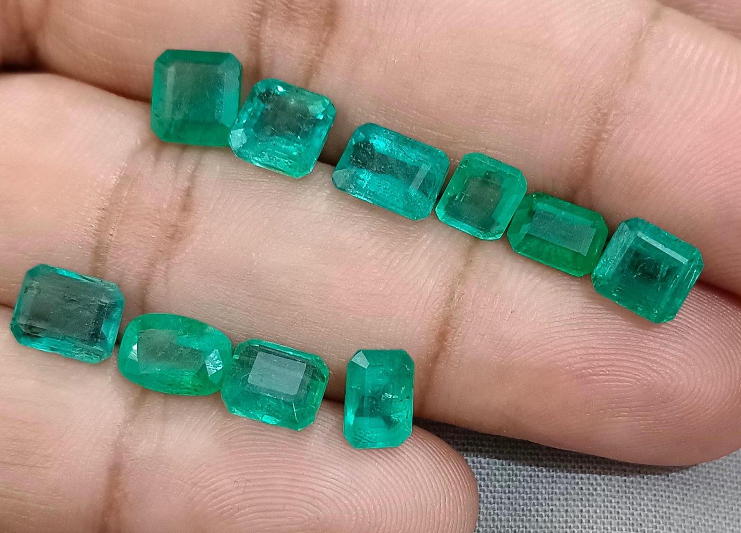 14.27ct Good Quality Emerald Parcel, 100% Natural Gemstones