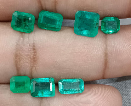 8.51ct Good Quality Emerald Parcel, 100% Natural Gemstones