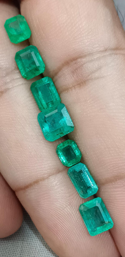 8.51ct Good Quality Emerald Parcel, 100% Natural Gemstones